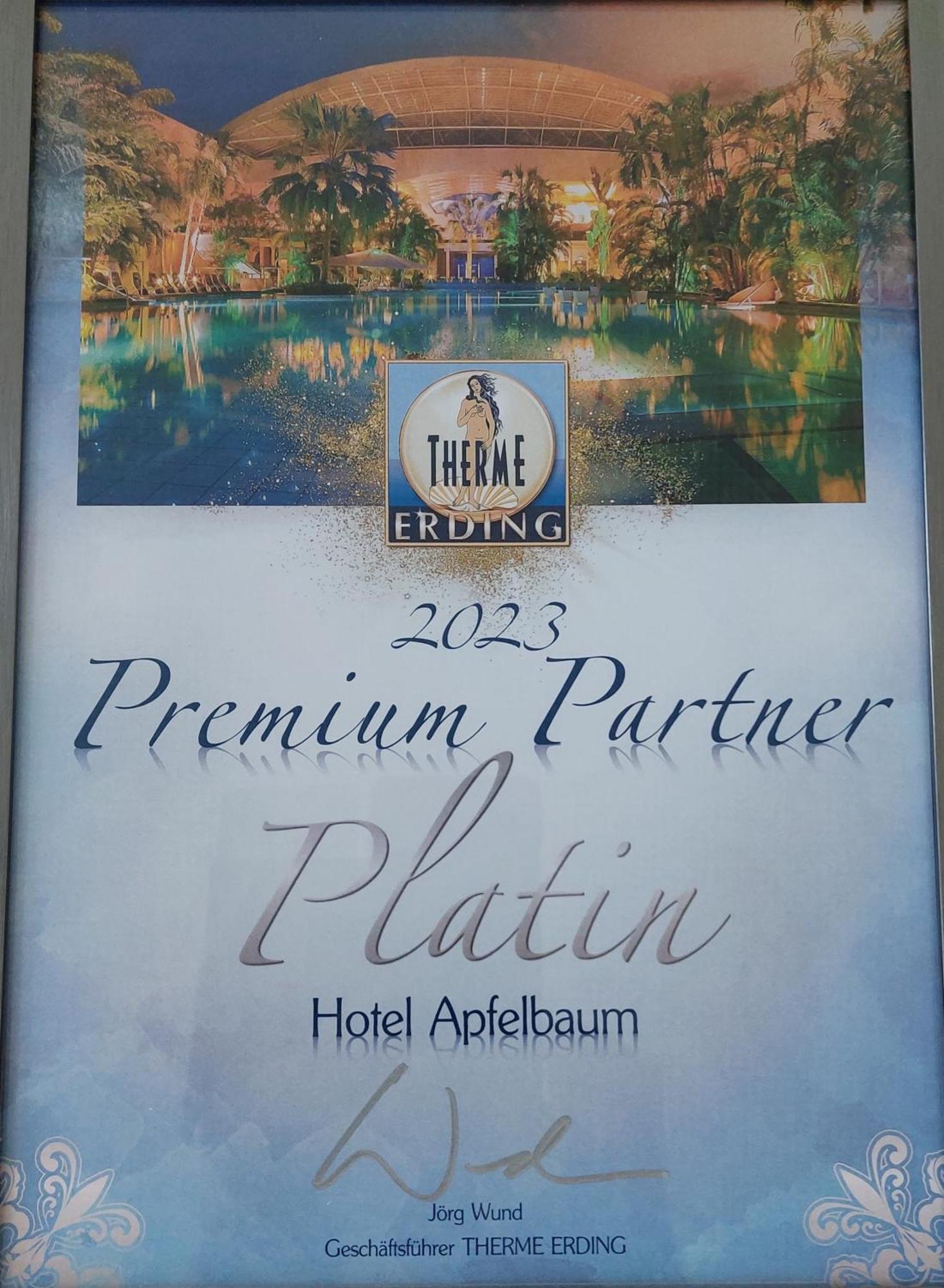 Hotel Apfelbaum Erding Extérieur photo